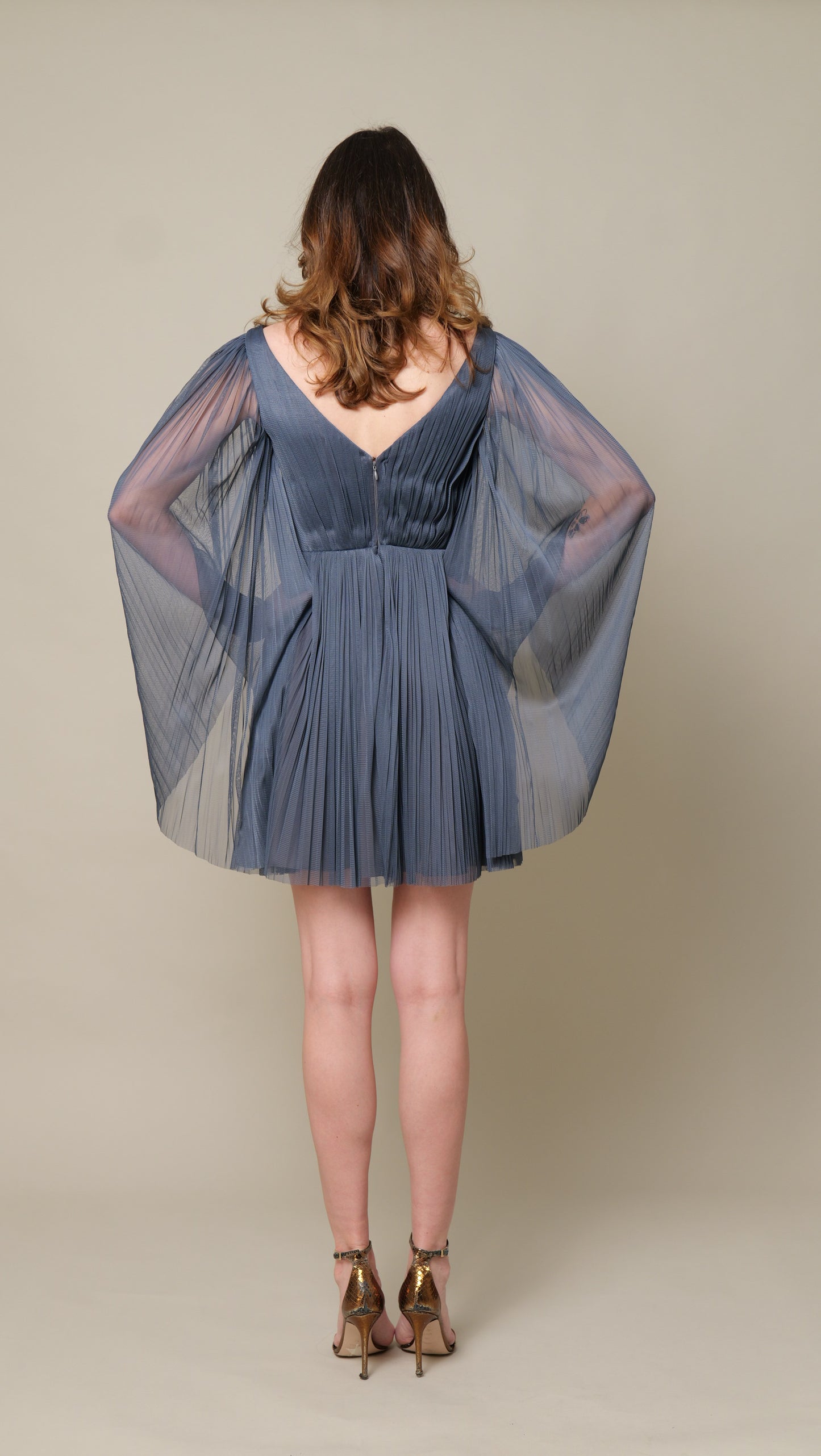 Rochie scurta Tulle Bumbac GIULIA