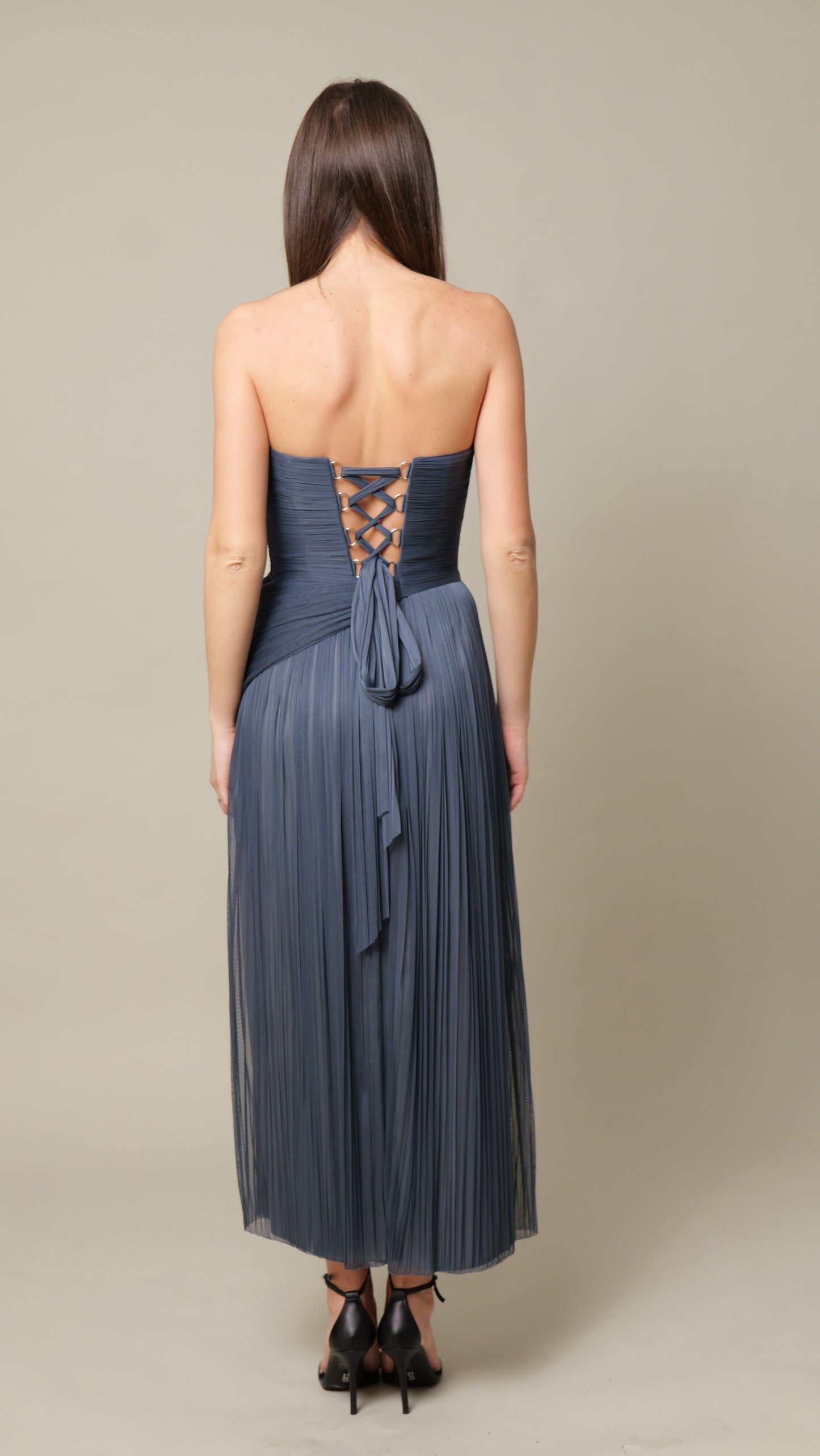 Rochie midi Tulle Bumbac HELENA