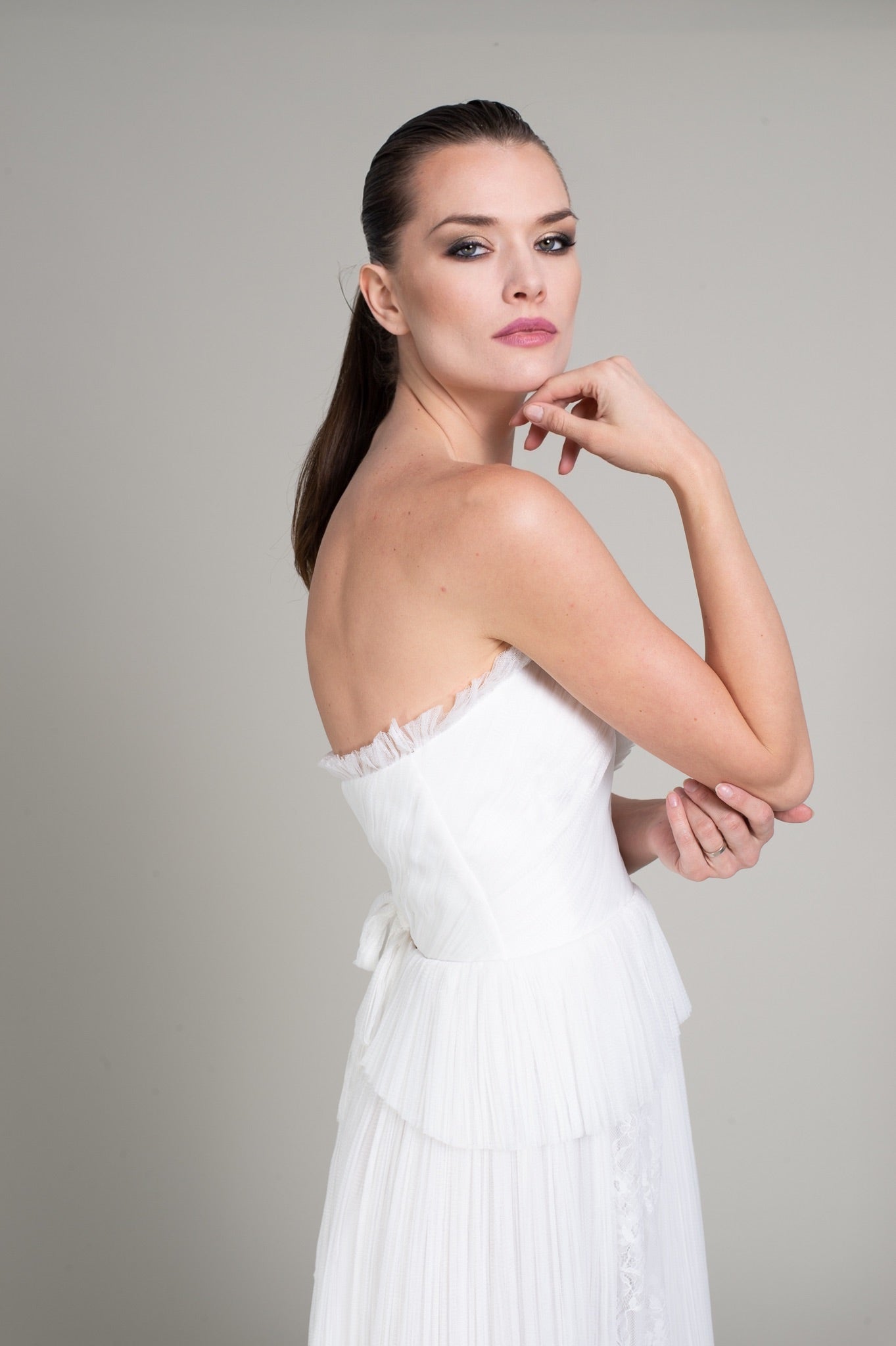 Rochie scurta Tulle Bumbac PERLLA