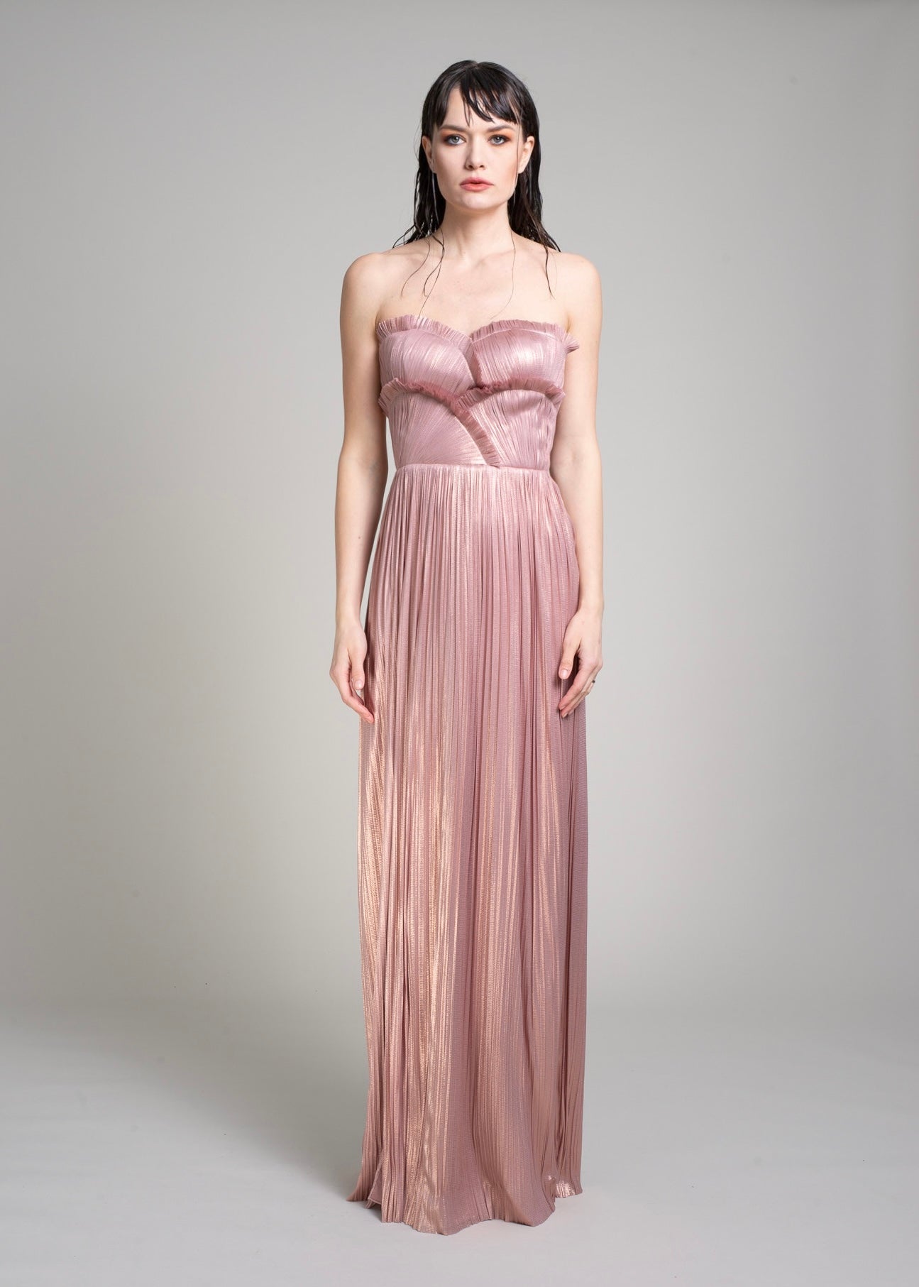 Rochie Tulle Mătase Peliculizat ROZAMARINA