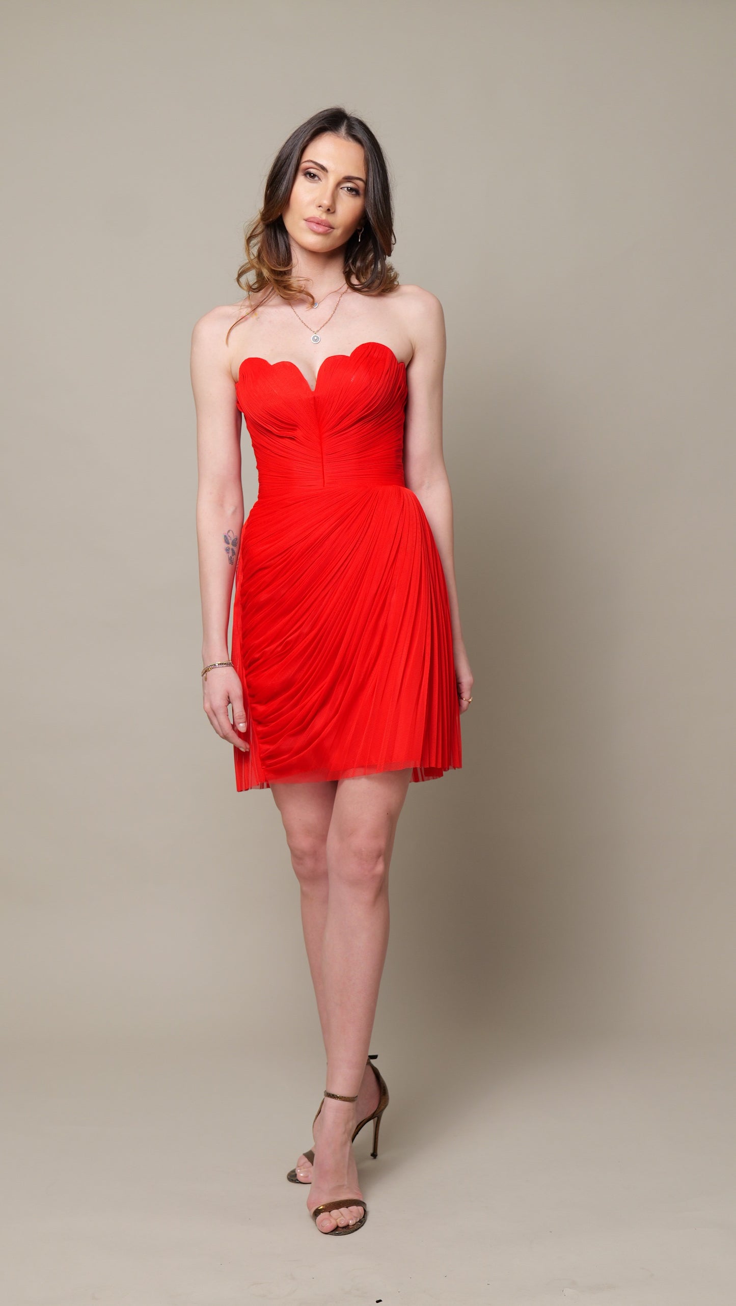 Rochie scurta Tulle Bumbac CORI