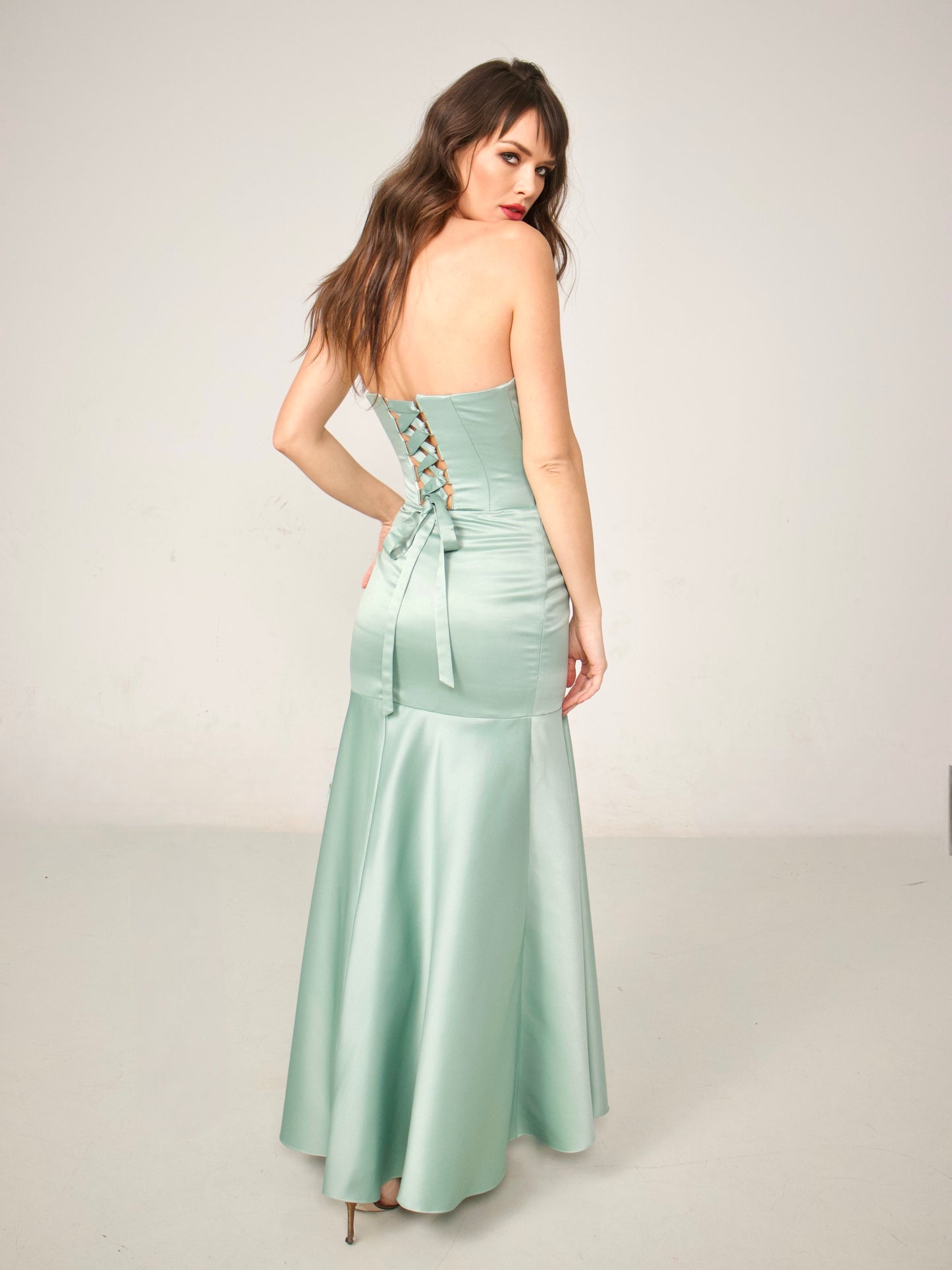 Rochie lunga tafta NOEMI