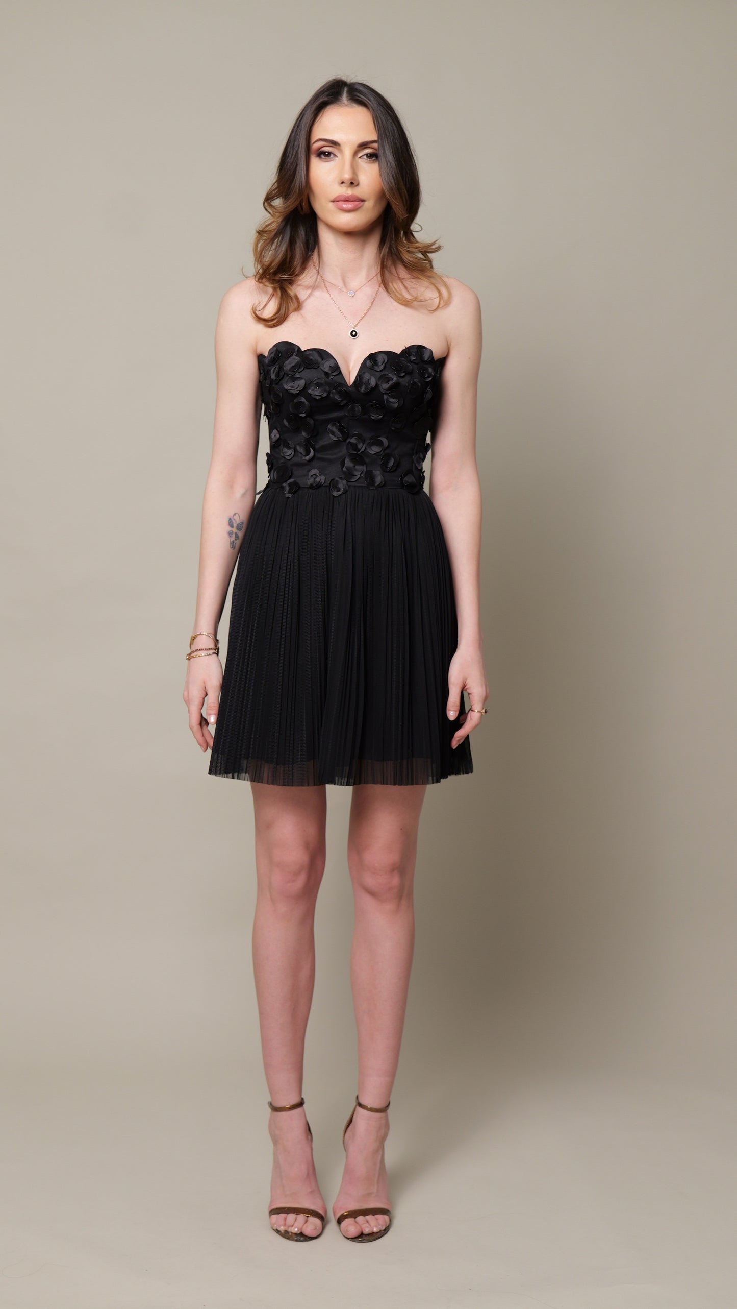 Rochie scurta Tulle Bumbac VALERIA