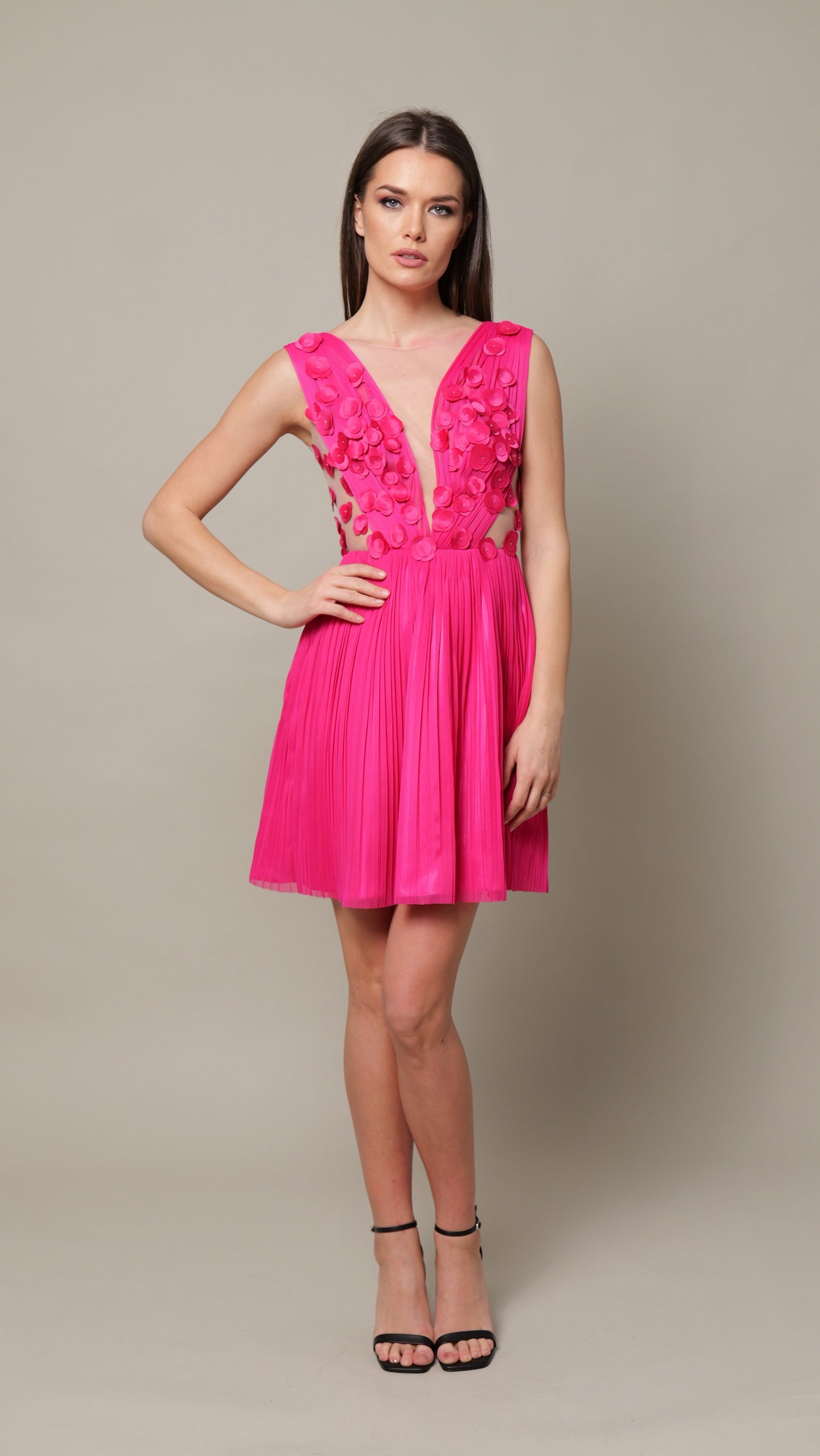 Rochie scurta Tulle Bumbac CLARA