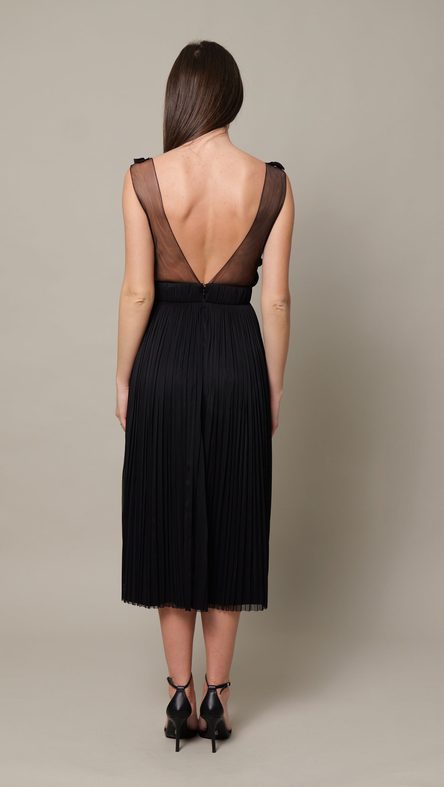 Rochie midi Tulle Bumbac CELESTE