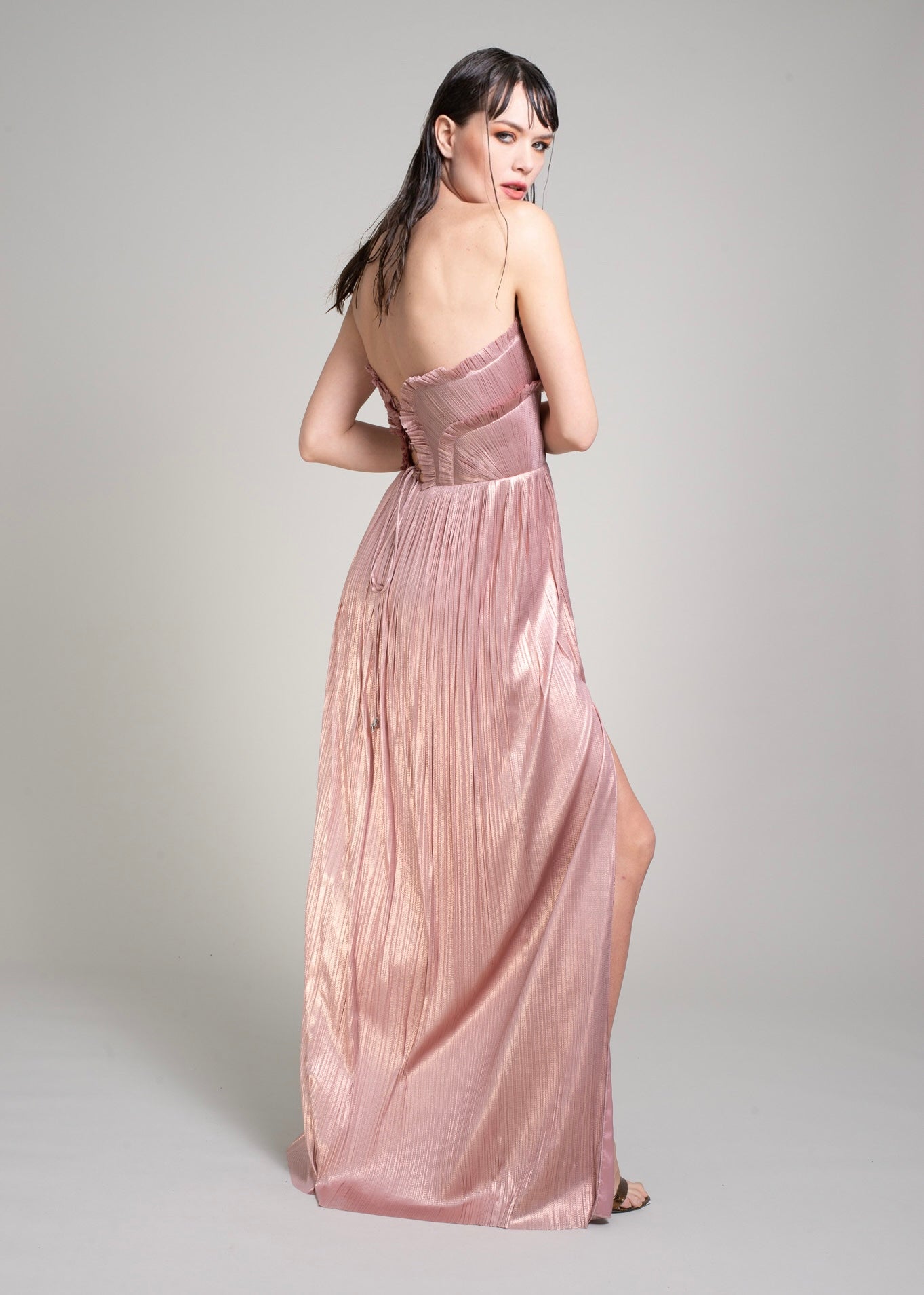 Rochie Tulle Mătase Peliculizat ROZAMARINA