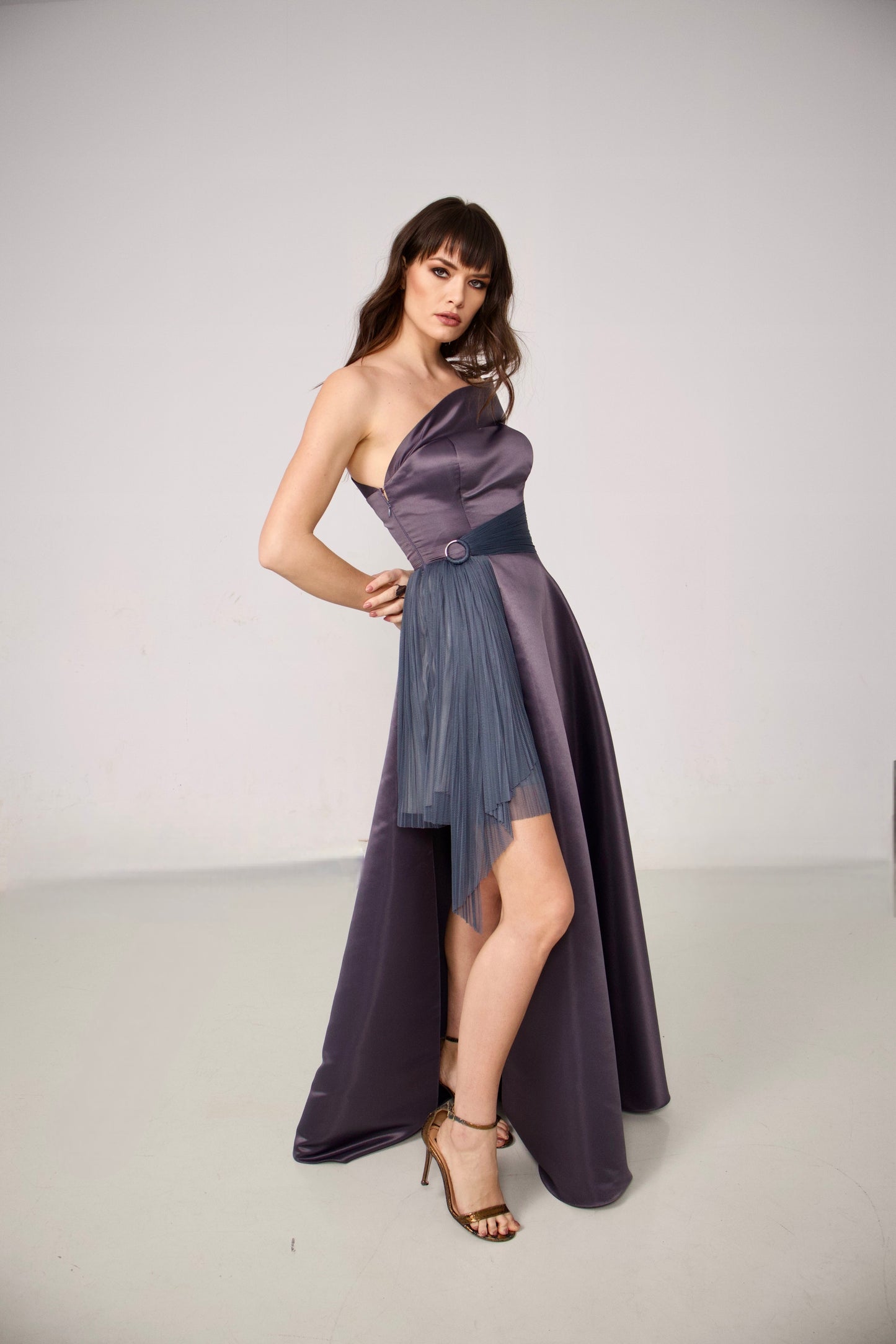 Rochie lunga tafta SELENA