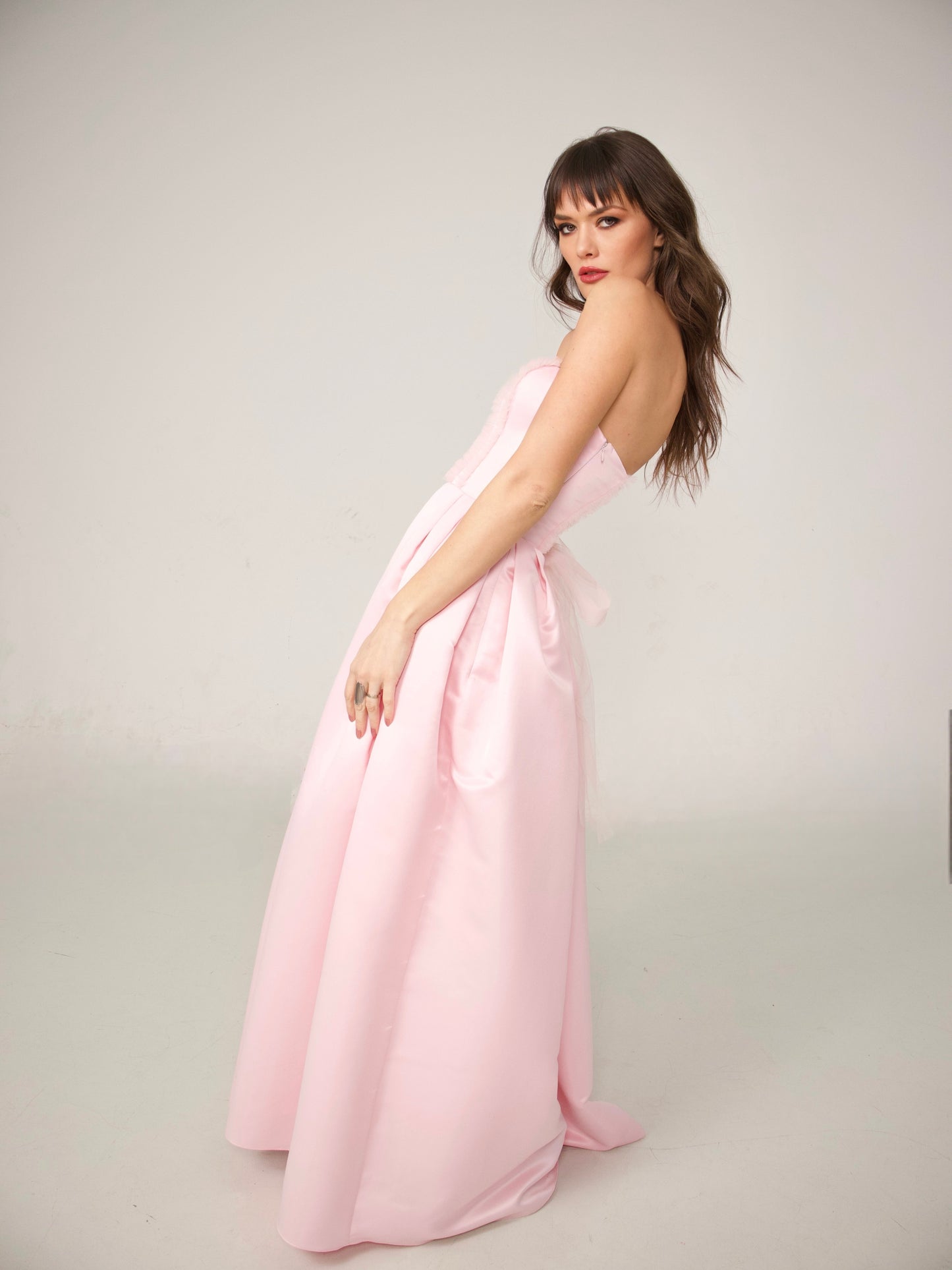 Rochie lunga tafta MAYA
