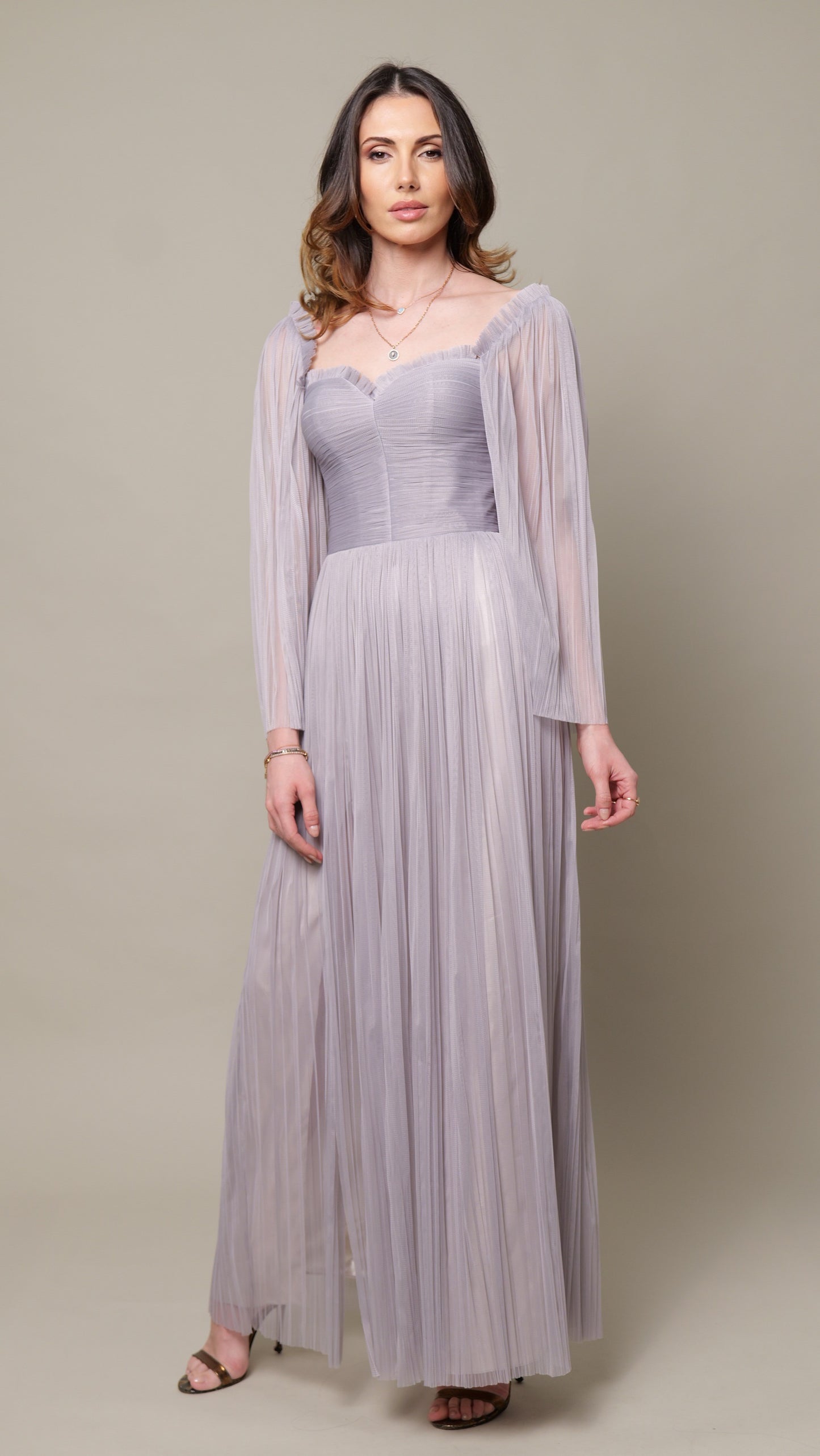 Rochie lunga Tulle Bumbac EFI
