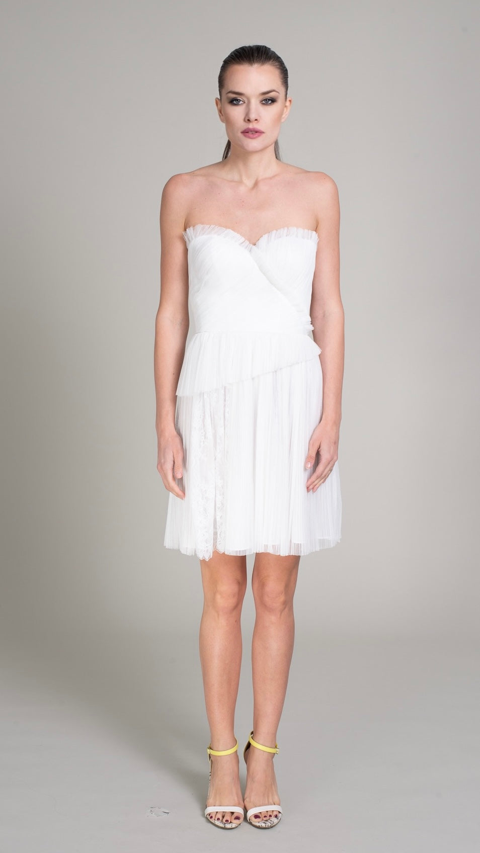 Rochie scurta Tulle Bumbac PERLLA