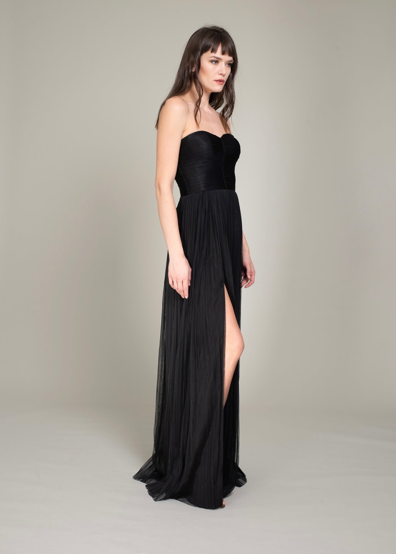 Rochie lunga Tulle Bumbac LUISA
