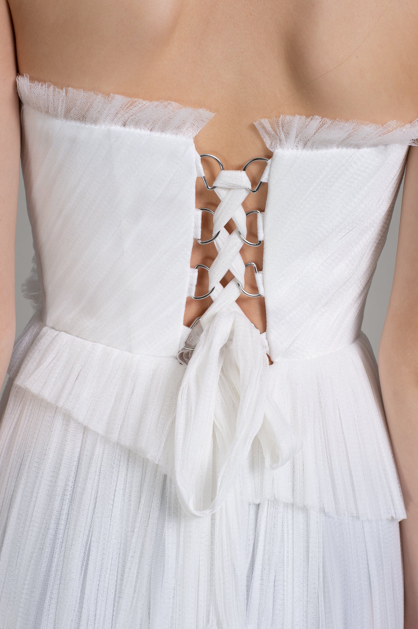 Rochie scurta Tulle Bumbac PERLLA