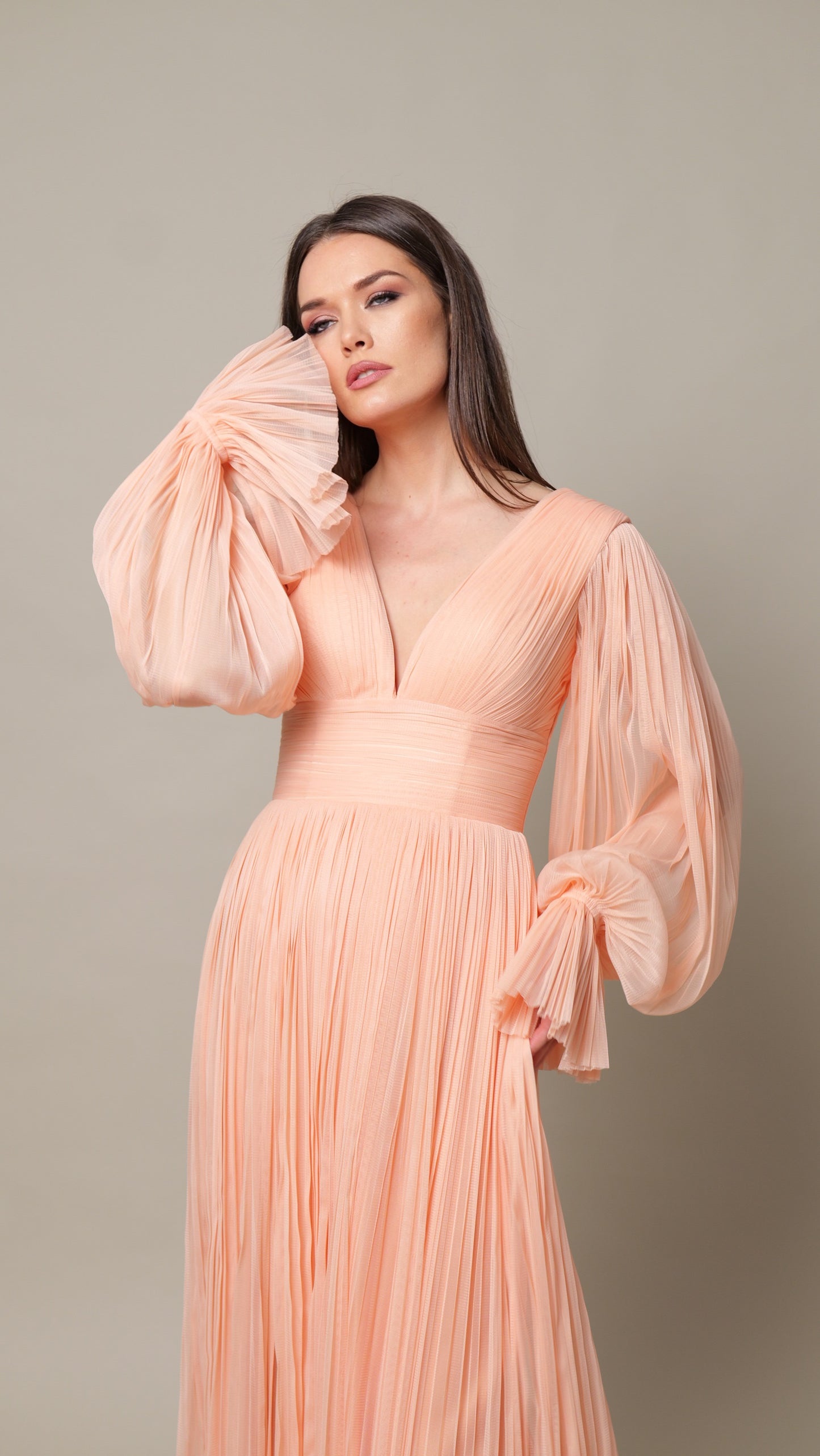 Rochie lunga Tulle Bumbac ROSI
