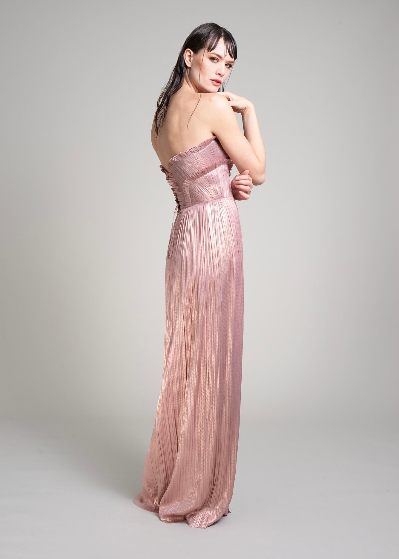 Rochie Tulle Mătase Peliculizat ROZAMARINA