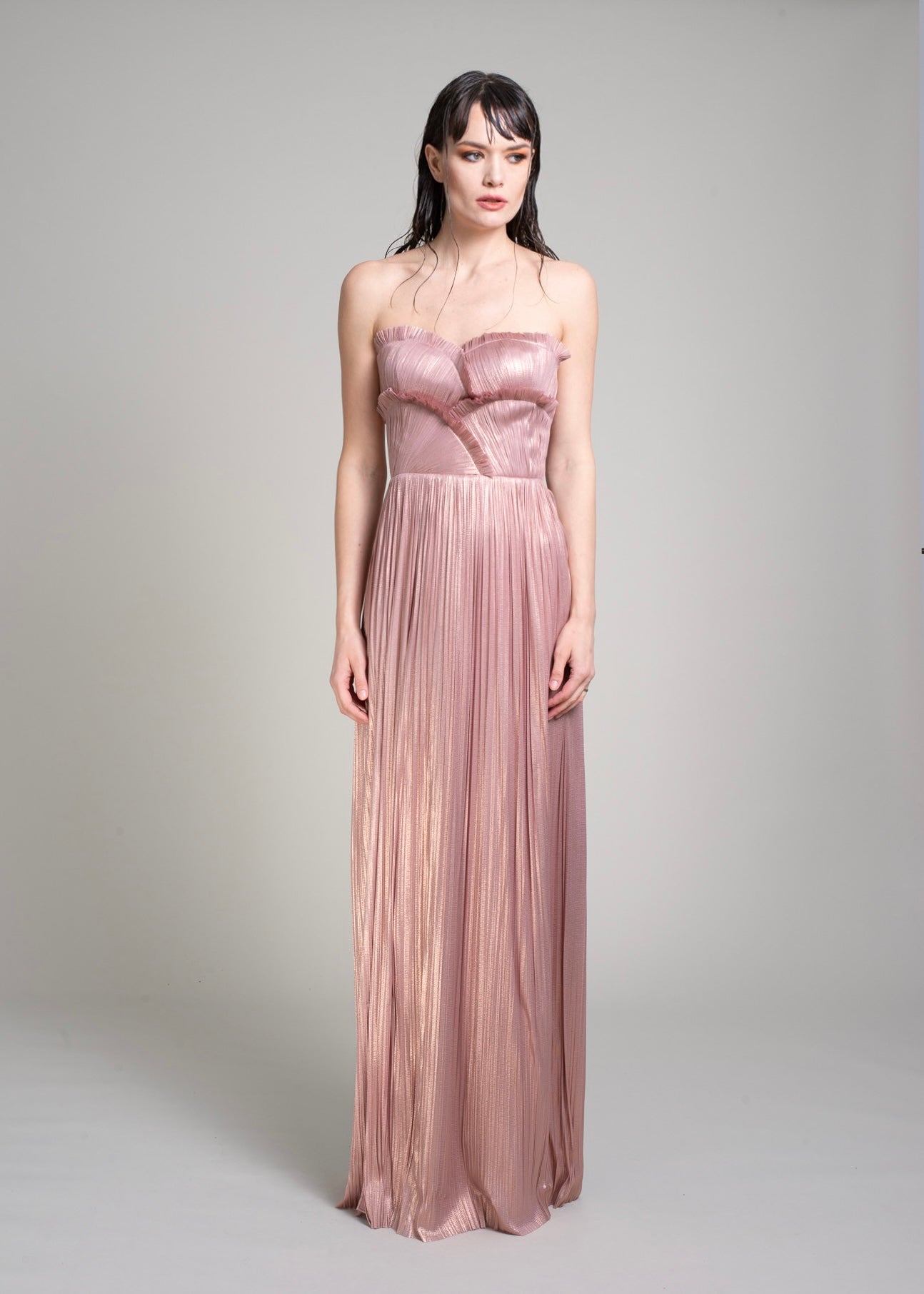Rochie Tulle Mătase Peliculizat ROZAMARINA