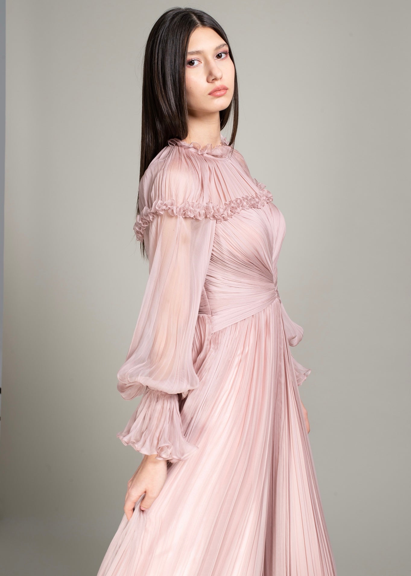 Rochie Voal Mătase ROZA