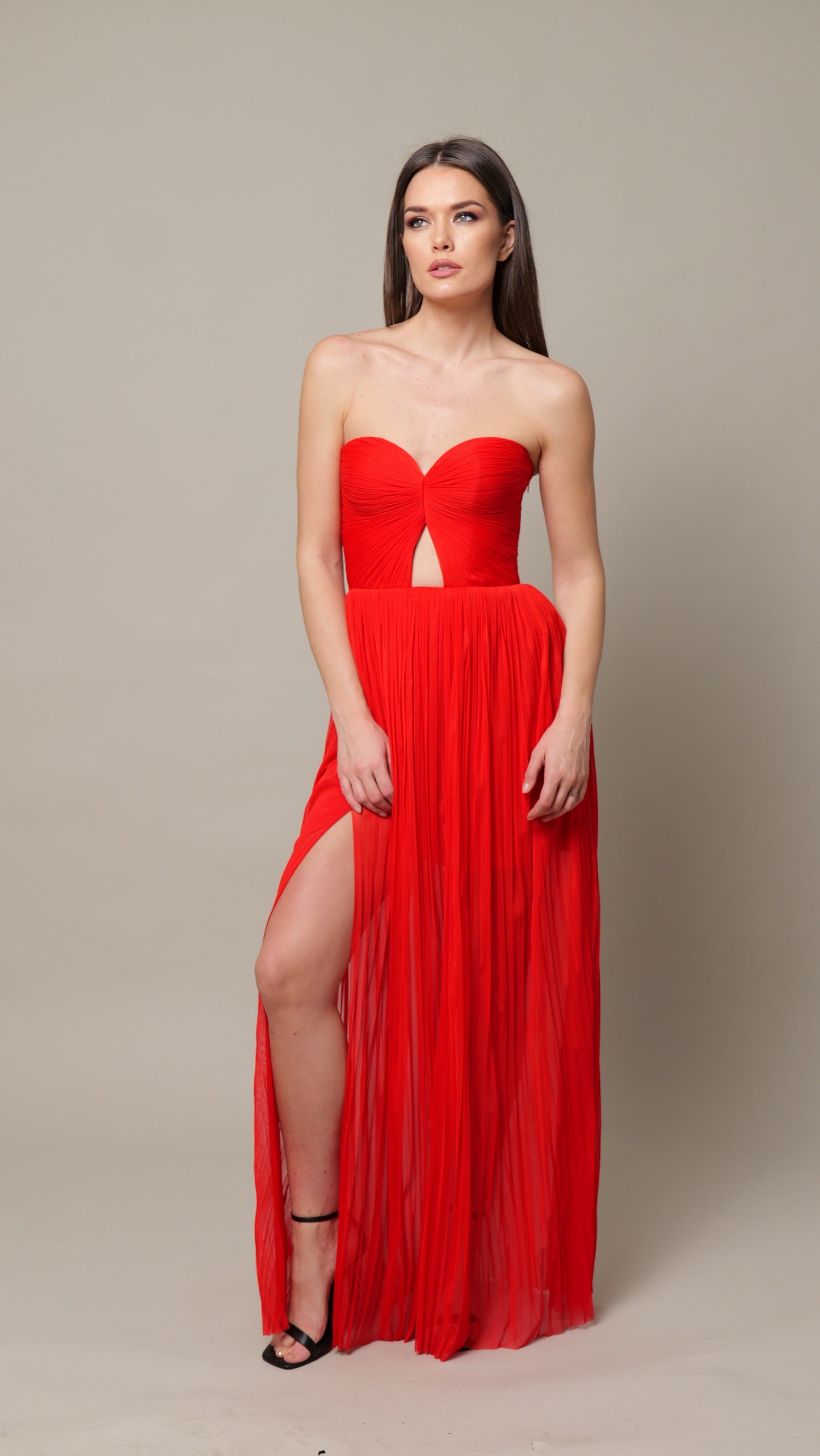 Rochie lunga Tulle Bumbac AURORA