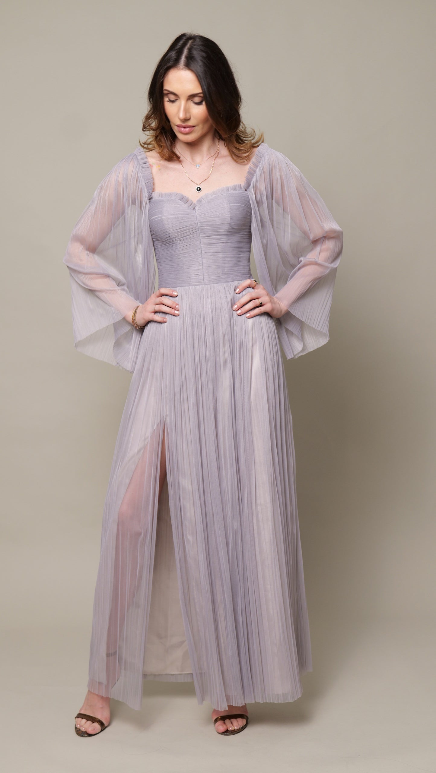 Rochie lunga Tulle Bumbac EFI