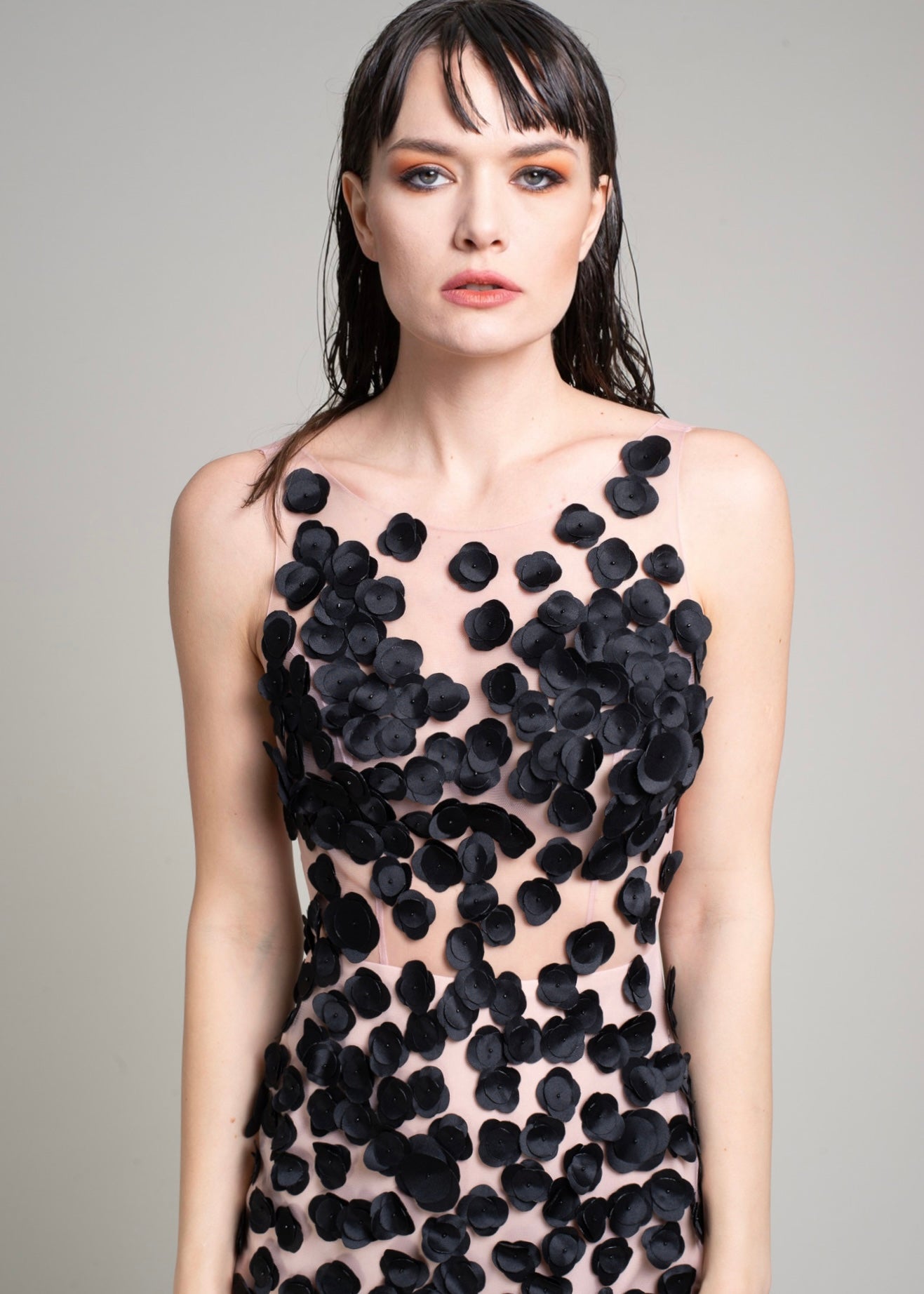 Rochie Couture LOVELY FLOWERS