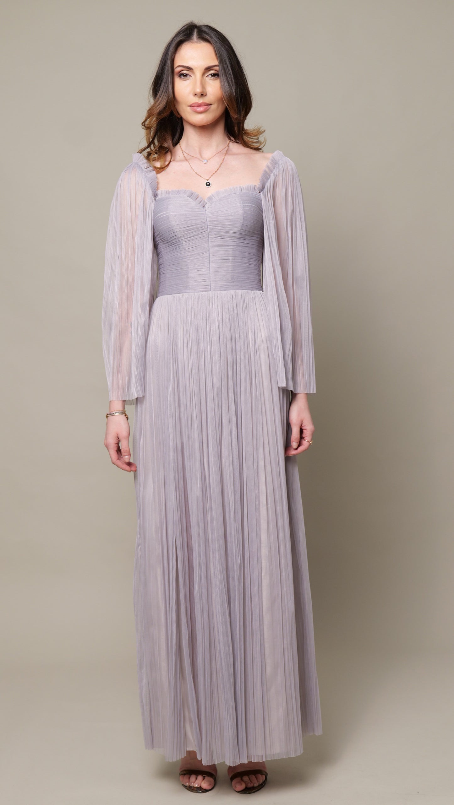 Rochie lunga Tulle Bumbac EFI