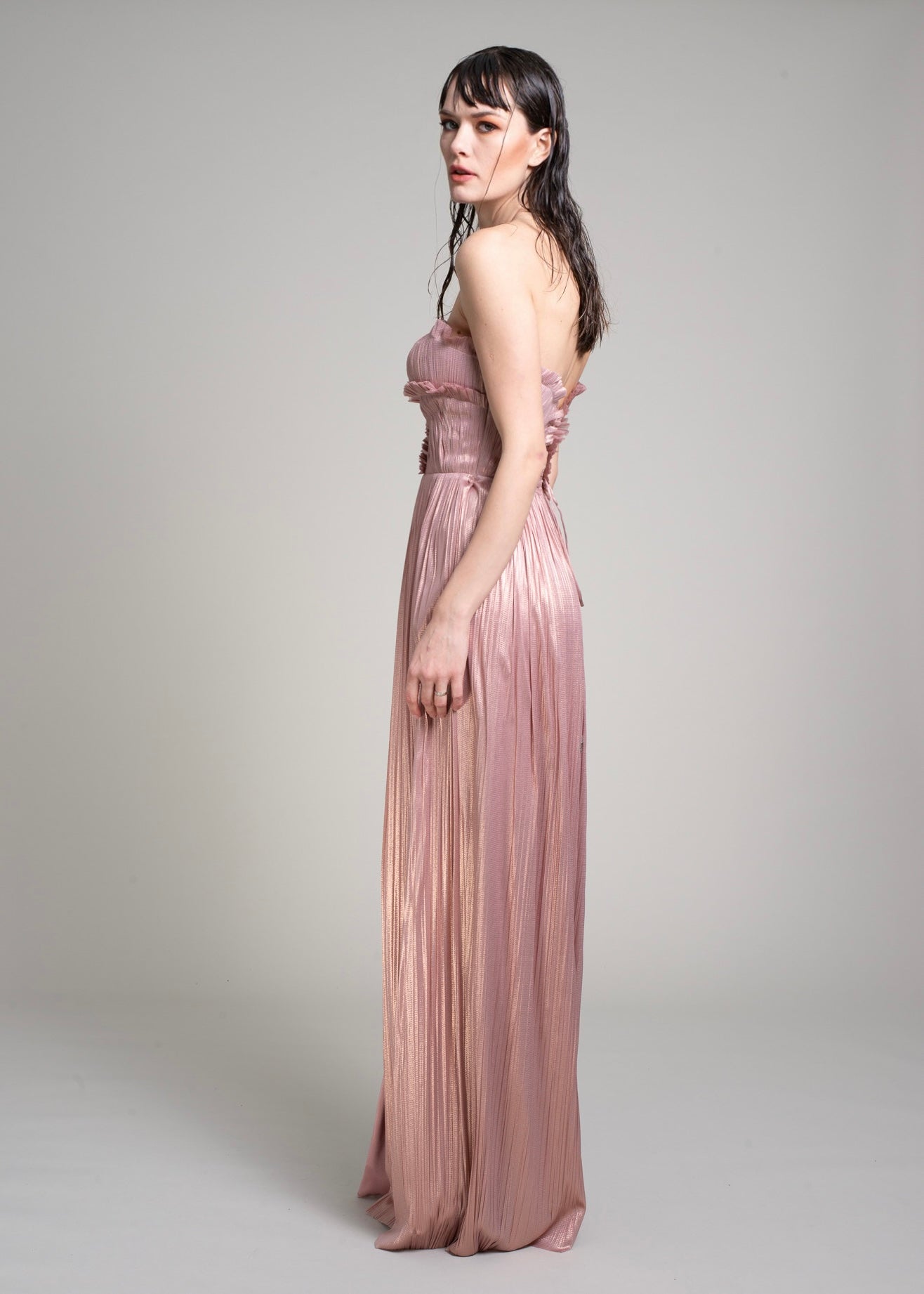 Rochie Tulle Mătase Peliculizat ROZAMARINA