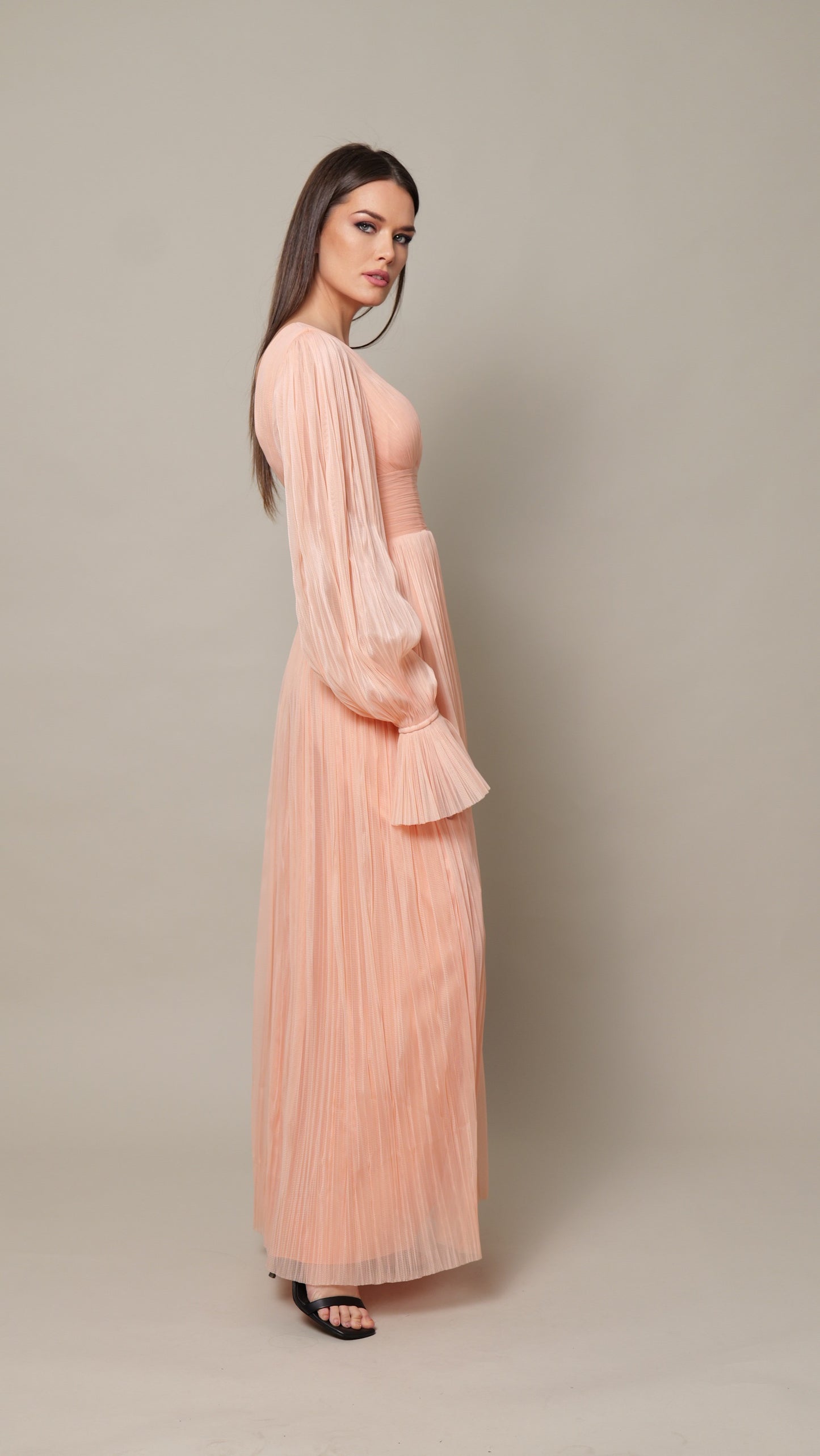 Rochie lunga Tulle Bumbac ROSI