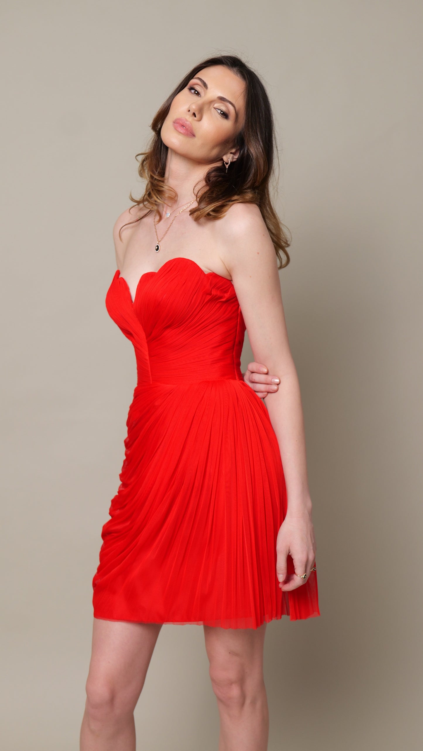 Rochie scurta Tulle Bumbac CORI
