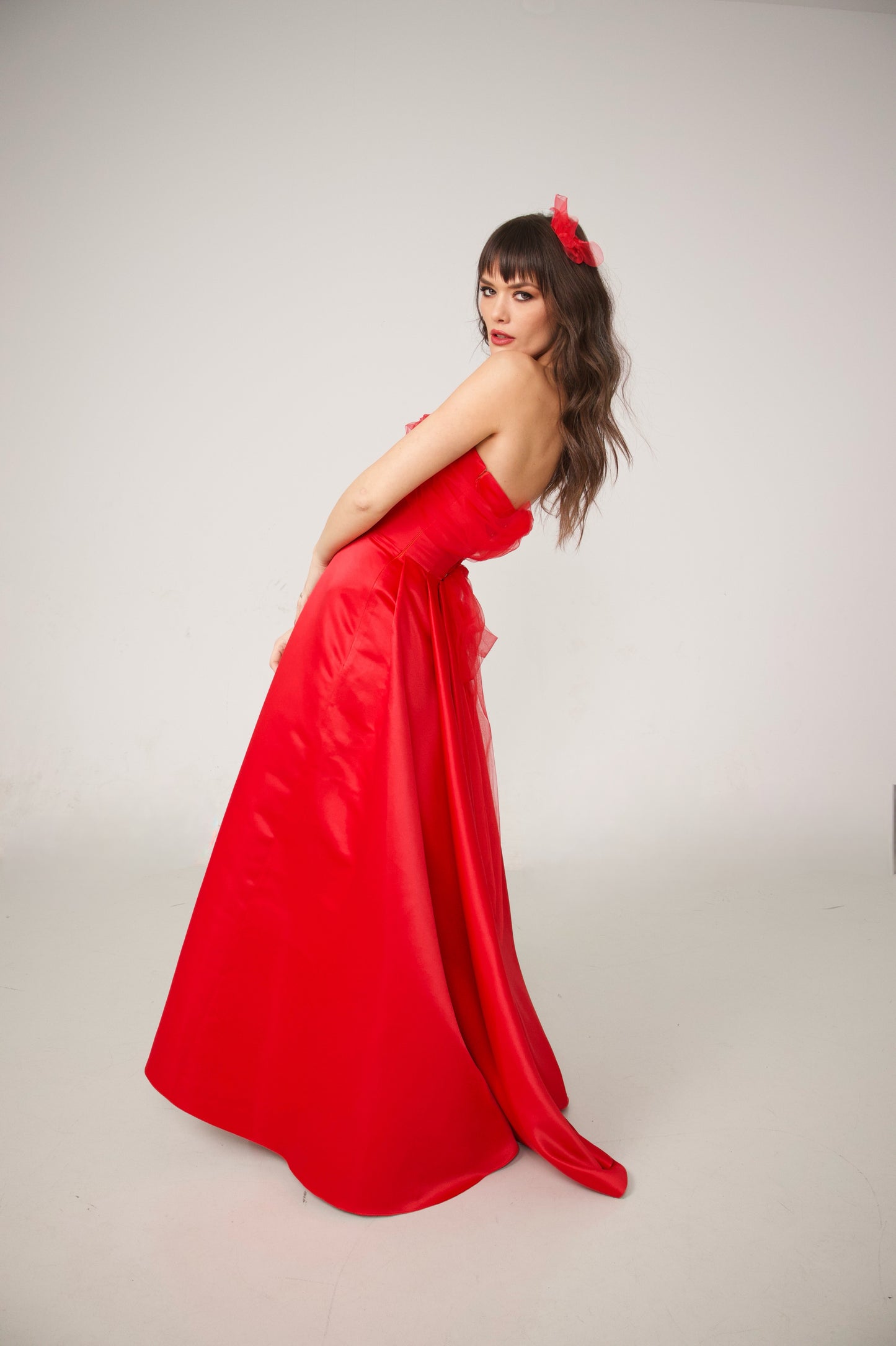 Rochie lunga tafta PETRA
