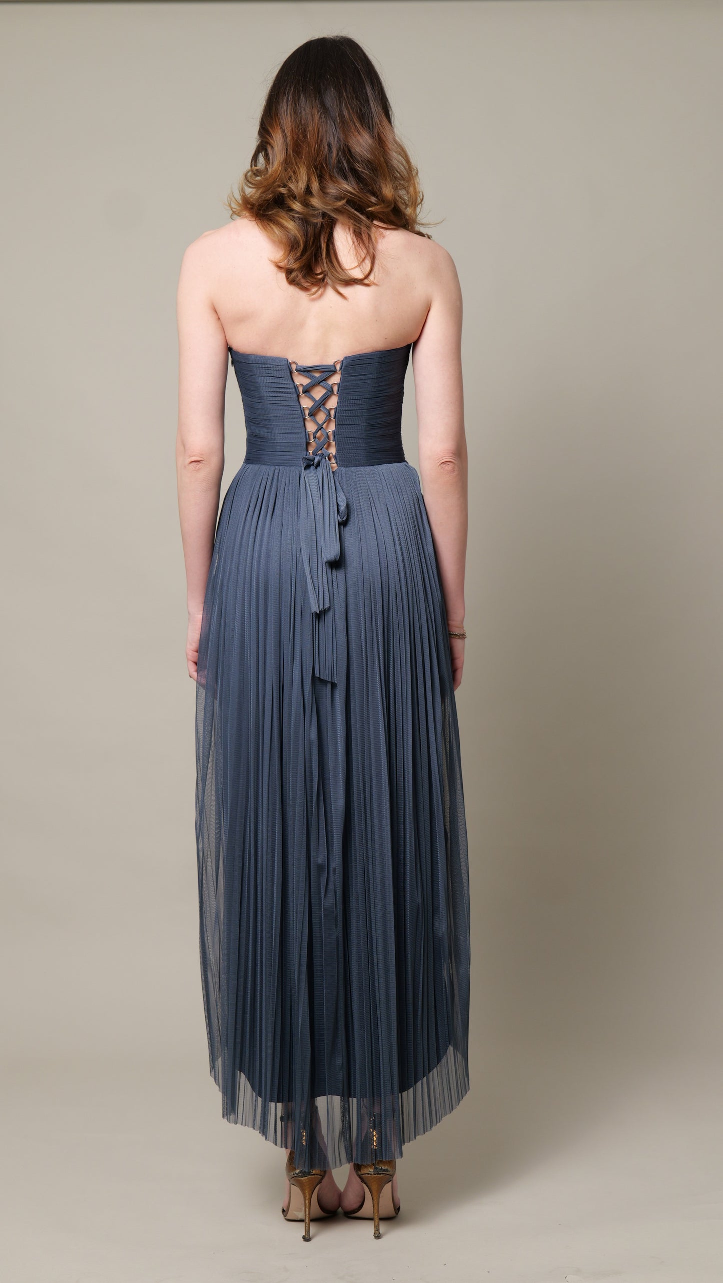 Rochie midi Tulle Bumbac INES