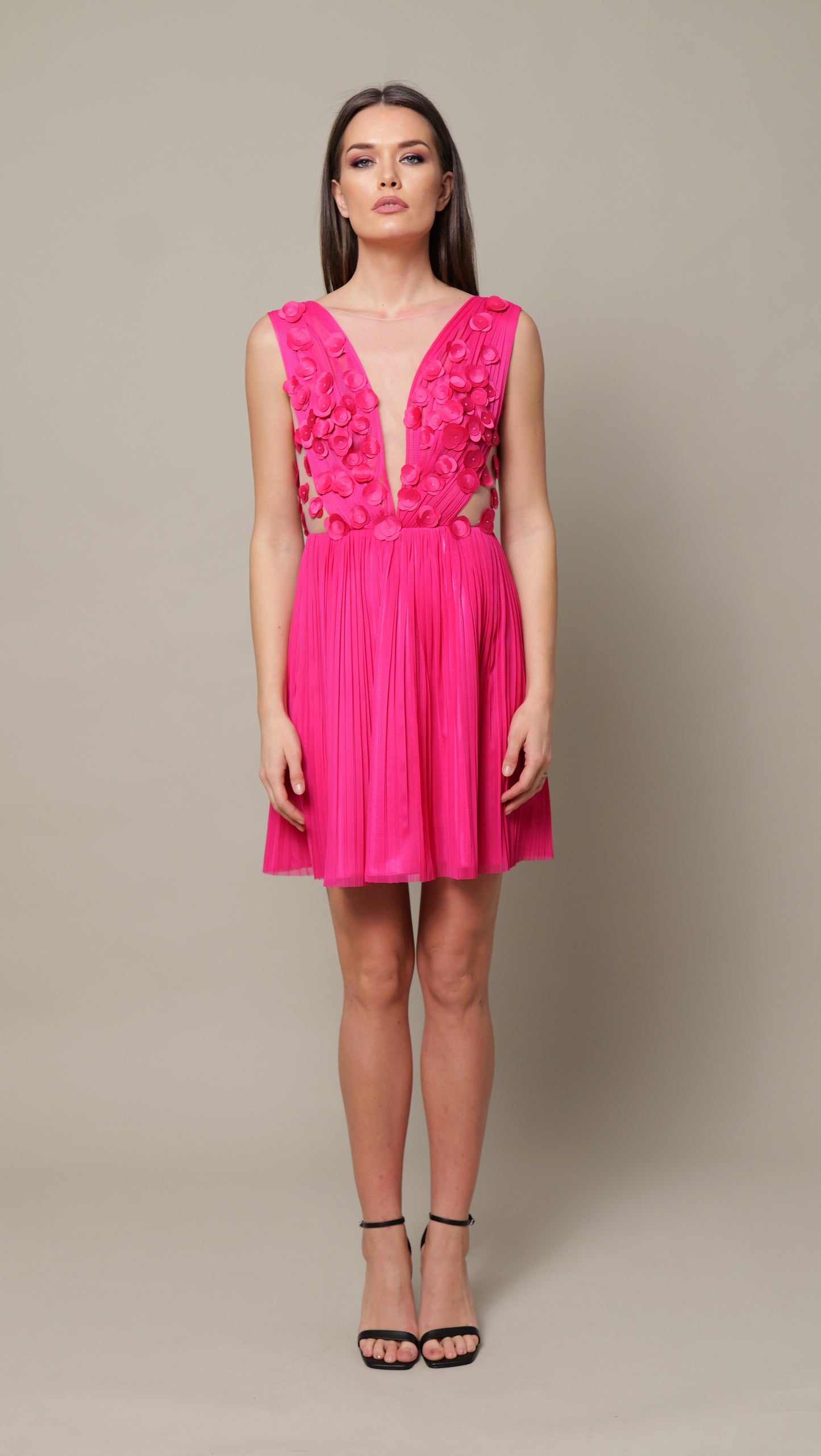 Rochie scurta Tulle Bumbac CLARA