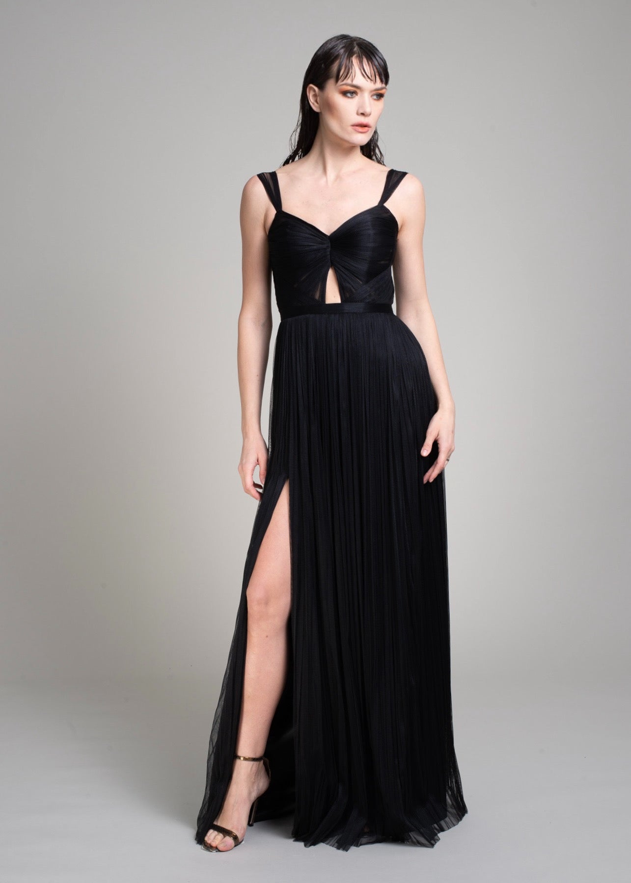 Rochie lunga Tulle Bumbac SIMINA