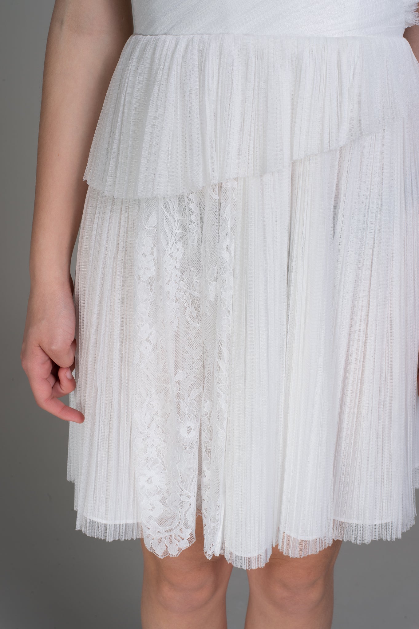 Rochie scurta Tulle Bumbac PERLLA