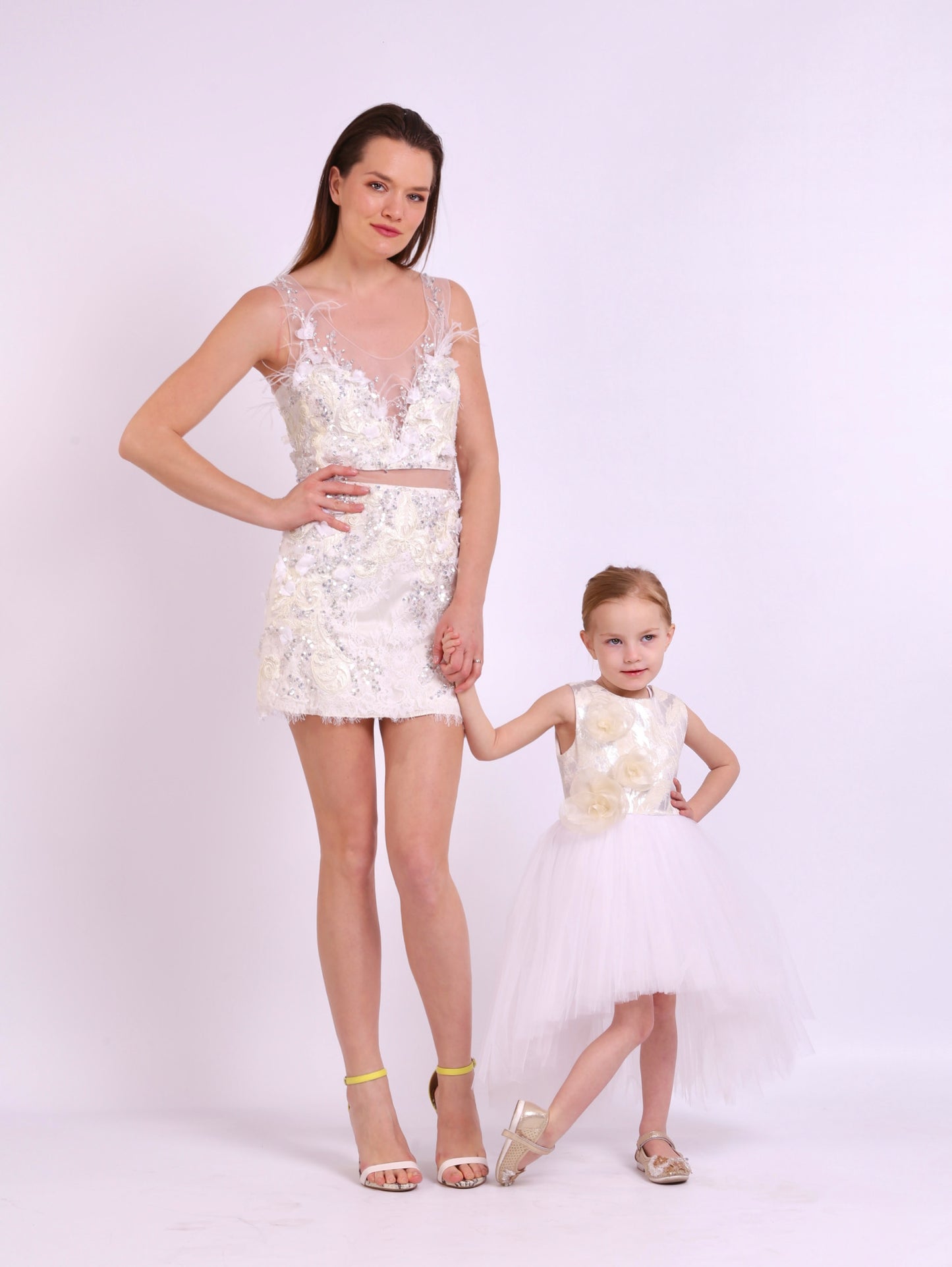 Rochie Brocart Matase Flower of Love