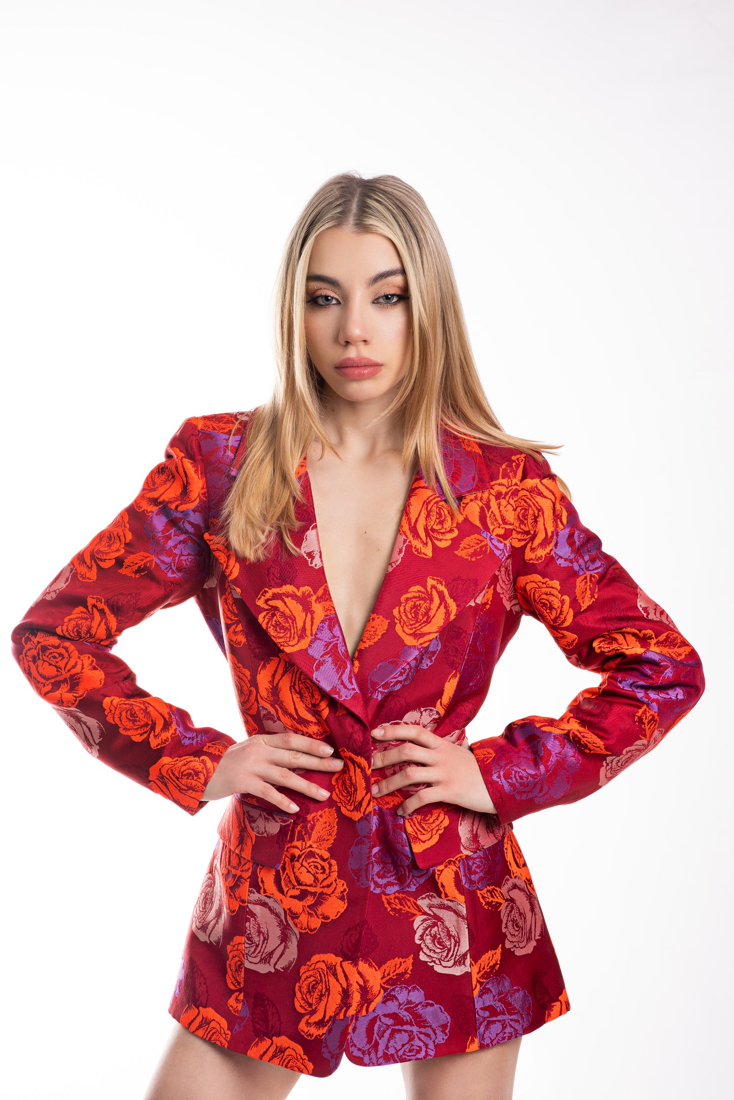 Sacou Blazer matase SPRING LOVE