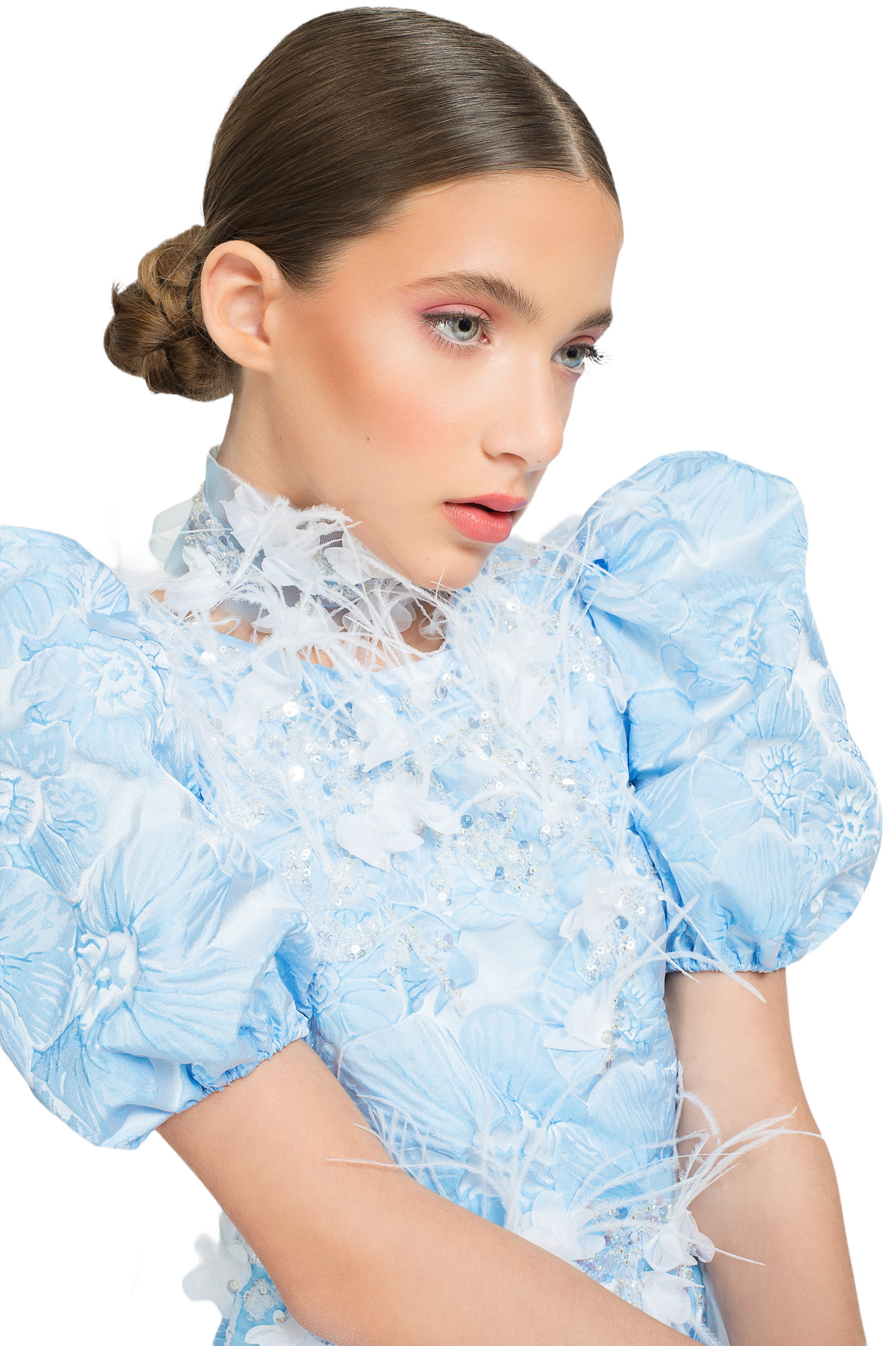 Rochie Cristale Pretioase The Queen Blue