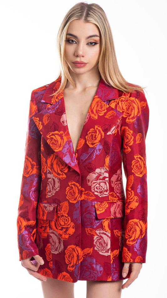 Sacou Blazer matase SPRING LOVE