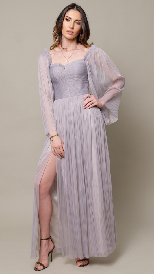 Rochie lunga Tulle Bumbac EFI