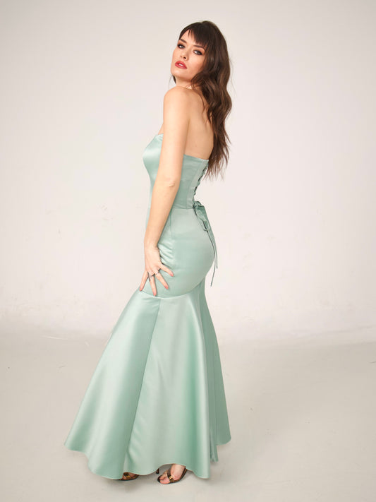 Rochie lunga tafta NOEMI