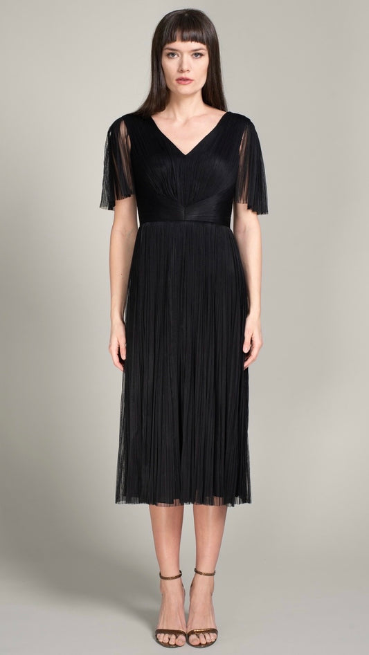 Rochie midi Tulle Bumbac BELLAMARIA