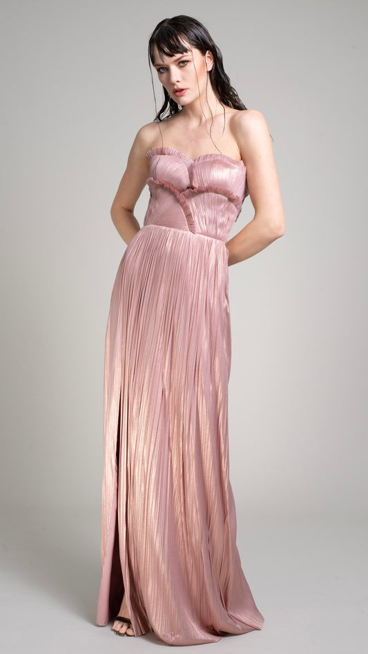 Rochie Tulle Mătase Peliculizat ROZAMARINA