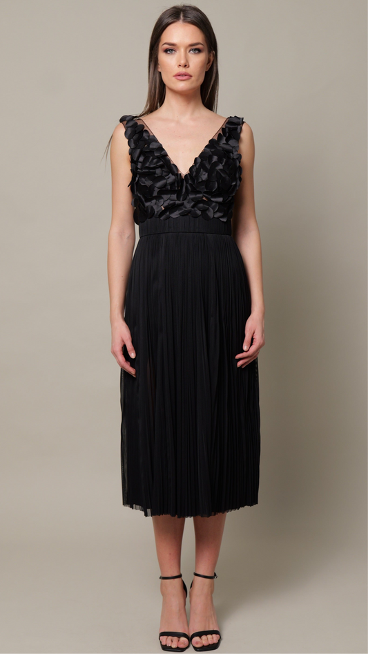 Rochie midi Tulle Bumbac CELESTE