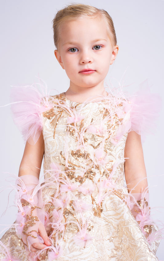 Rochie Sweet Golden Princess