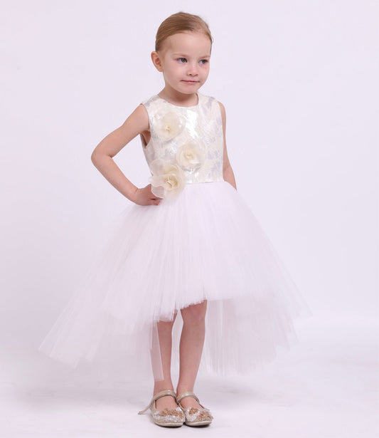 Rochie Brocart Matase Flower of Love